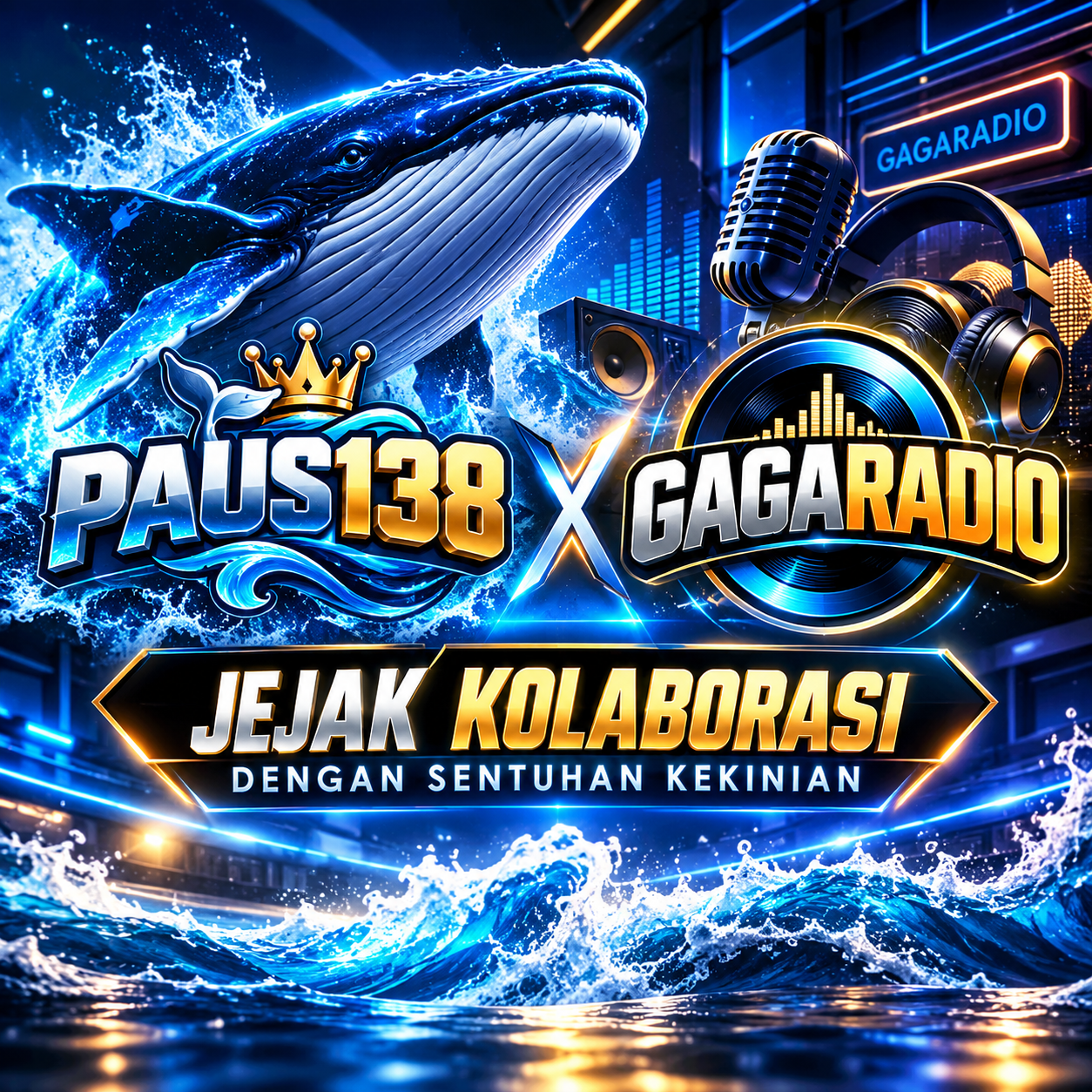 PAUS138 X GAGARADIO | Jejak Kolaborasi dengan Sentuhan Kekinian